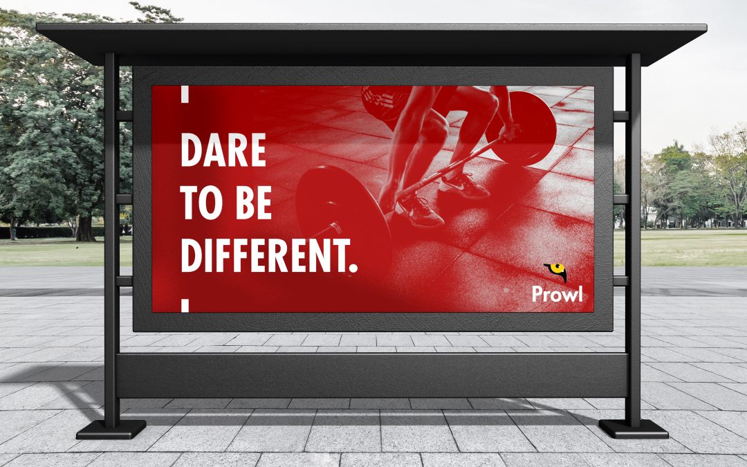 Prowl – Logo and Advert for Clothing Label